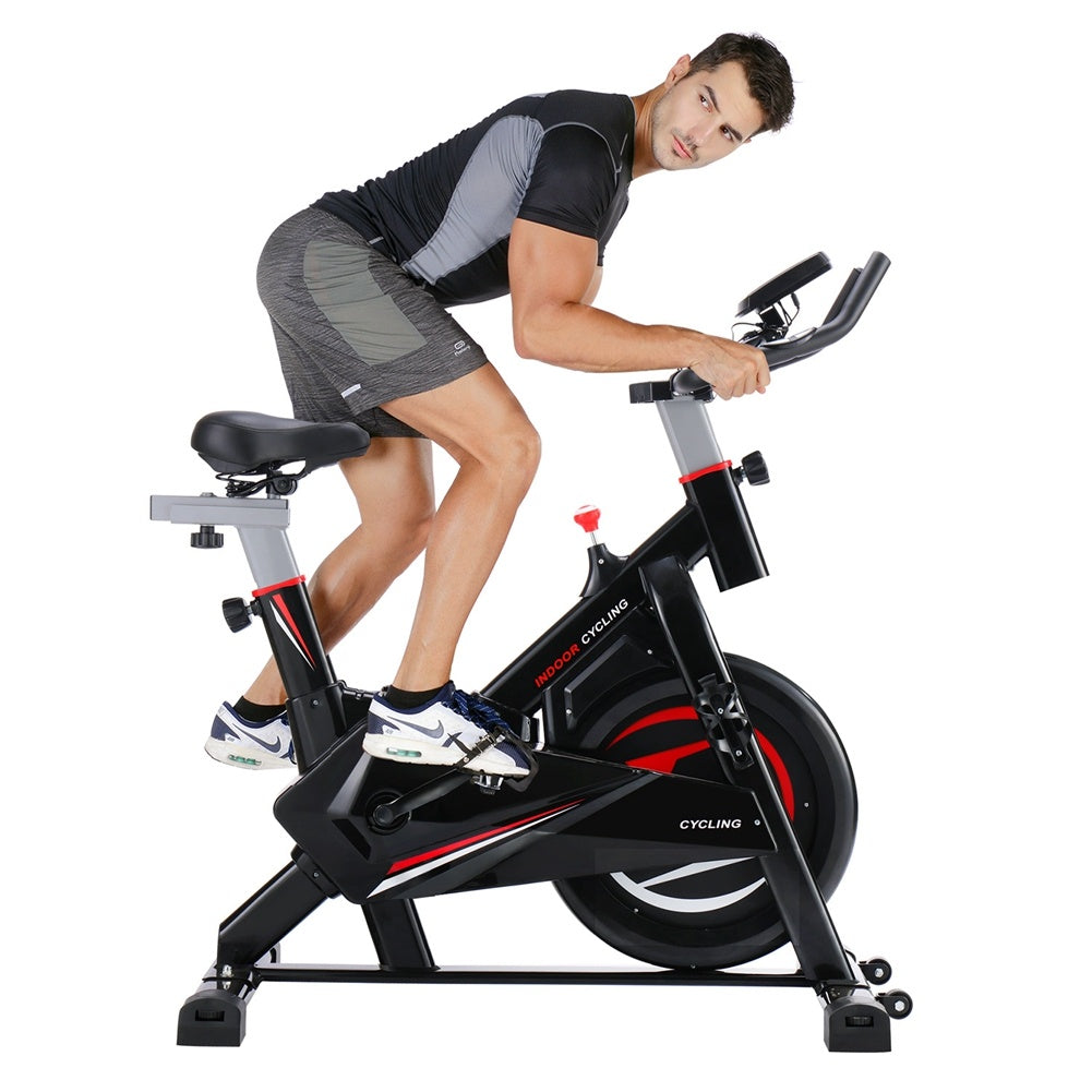 Gym Fitness Indoor Cycling Trainer Quiet Stationary Spinning Bike with