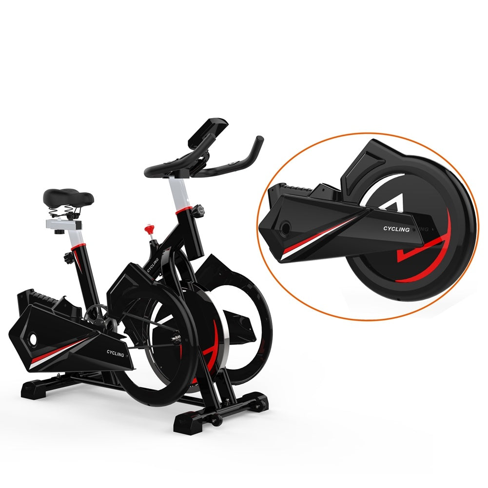 Gym Fitness Indoor Cycling Trainer Quiet Stationary Spinning Bike with