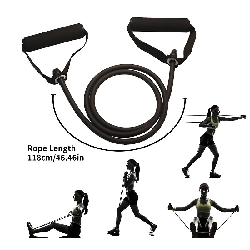 Resistance Bands With Handles, Exercise Bands, Workout Bands With